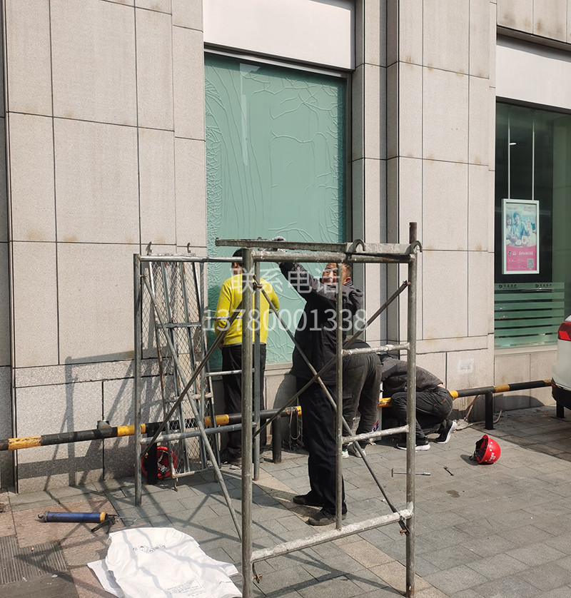 交通银行防弹玻璃更换